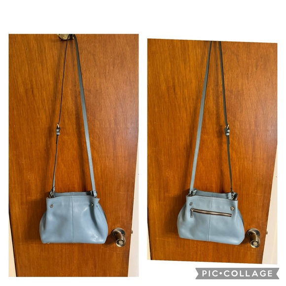 NWOT Patricia Nash Holystone Slouchy Satchel in Safflower Blue *sold out online* - Picture 7 of 16